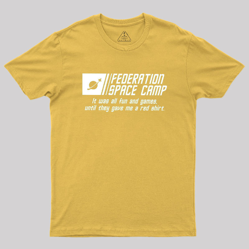 Federation Space Camp Geek T-Shirt
