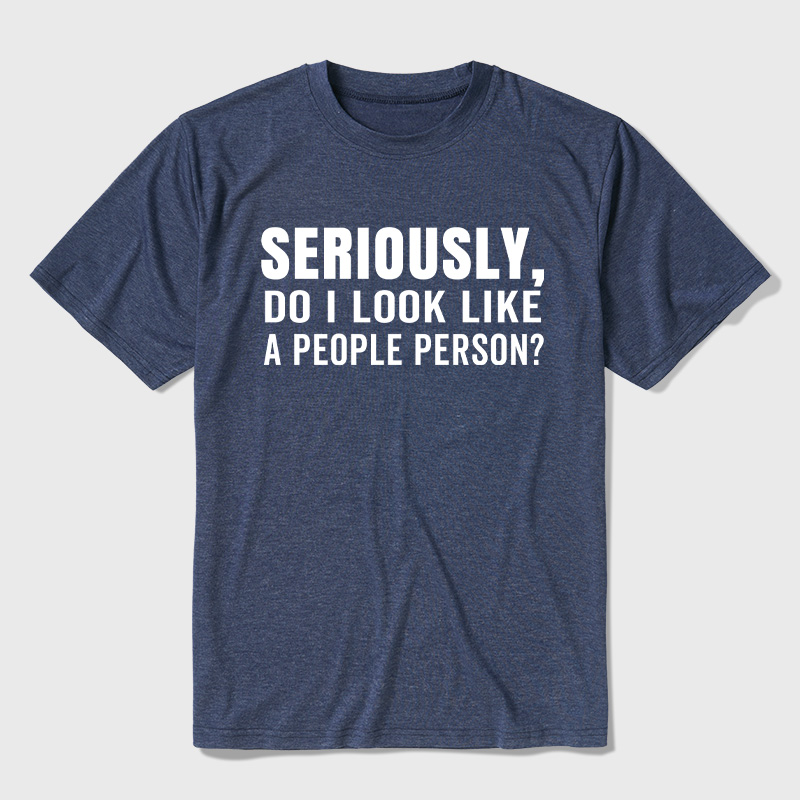 Not a People Person Ultra Soft Heather Tee