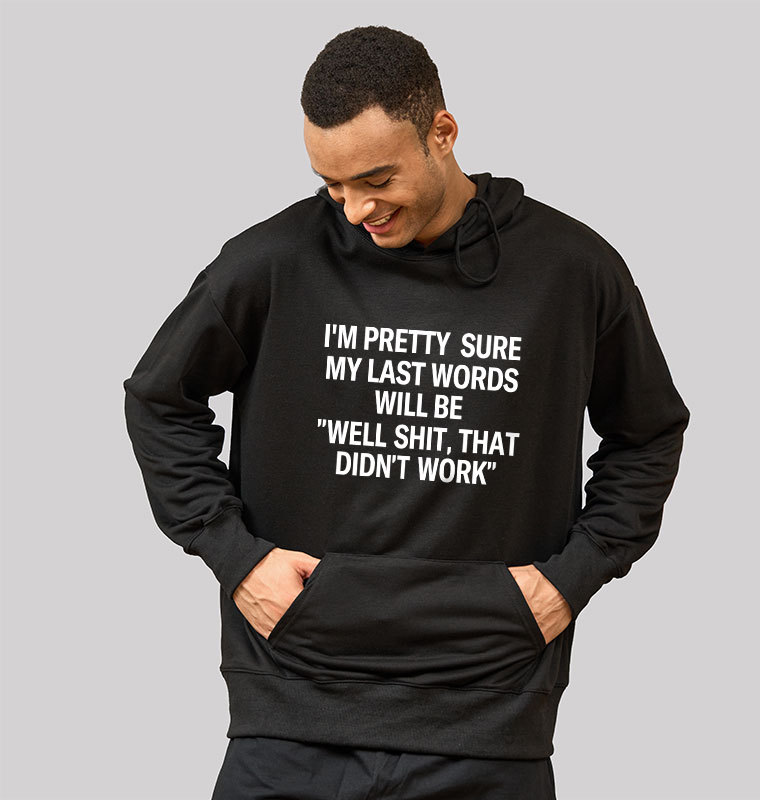 My Last Word Geek Hoodie