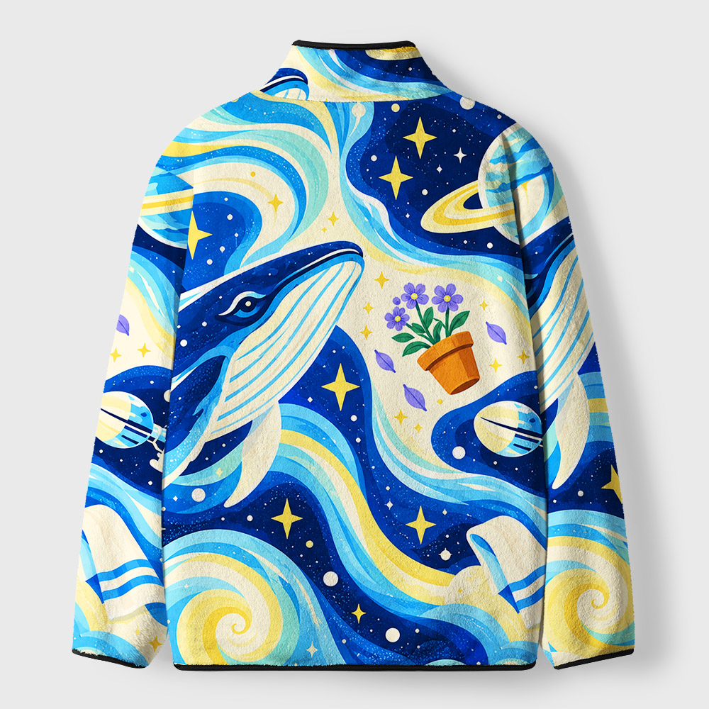 Ultimate Answer To The Universe Art Geek Polar Fleece Full-Zip Jacket