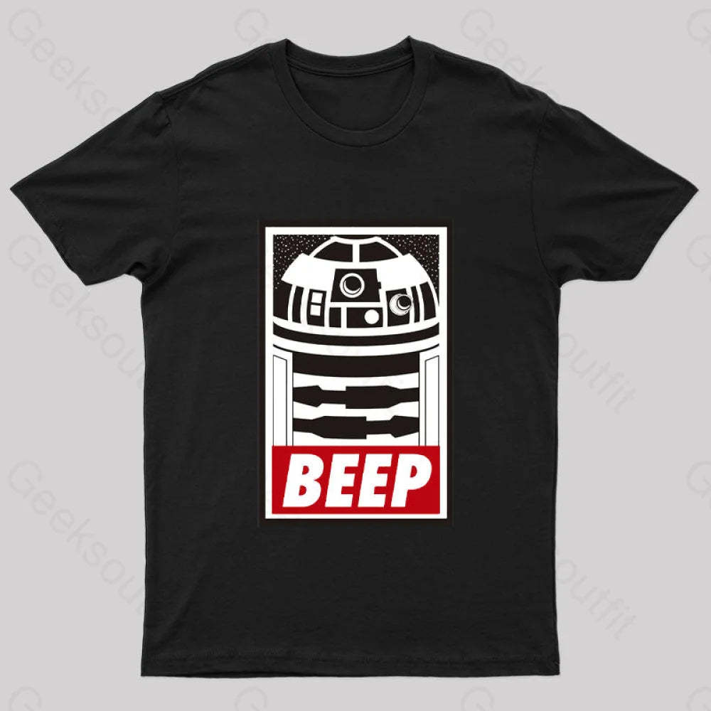 Beep Geek T-Shirt Black / S
