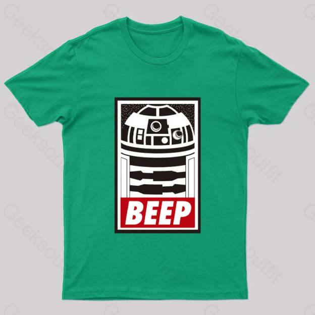 Beep Geek T-Shirt Green / S