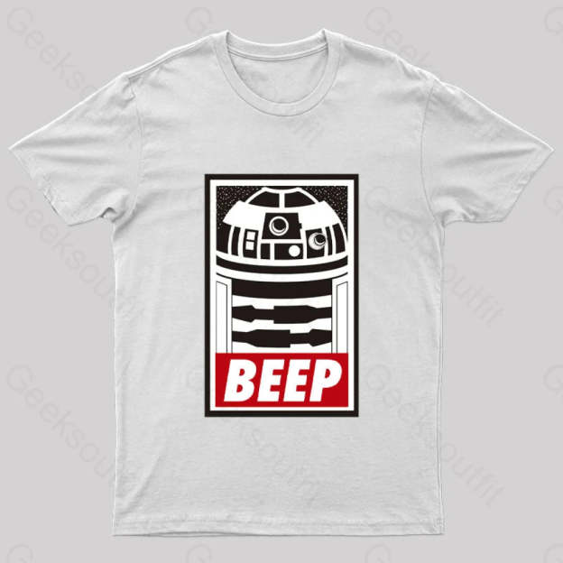 Beep Geek T-Shirt White / S
