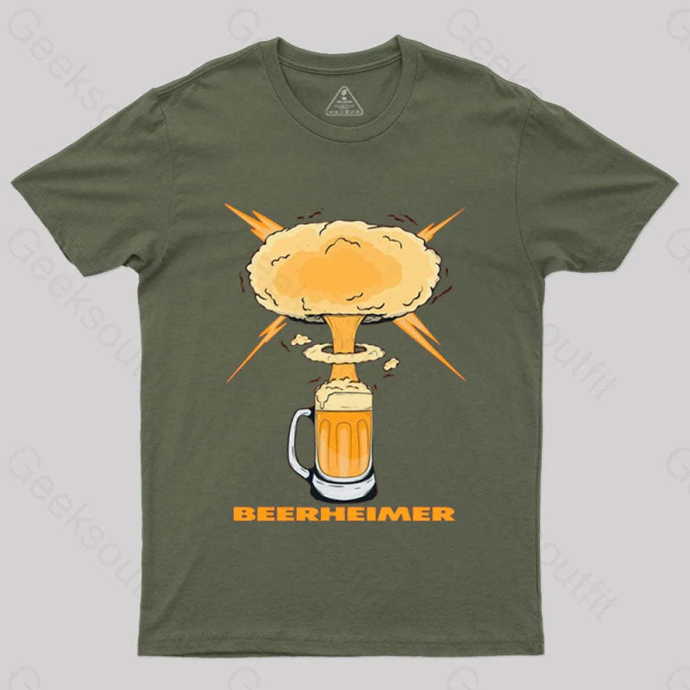Beerheimer T-Shirt Army Green / S