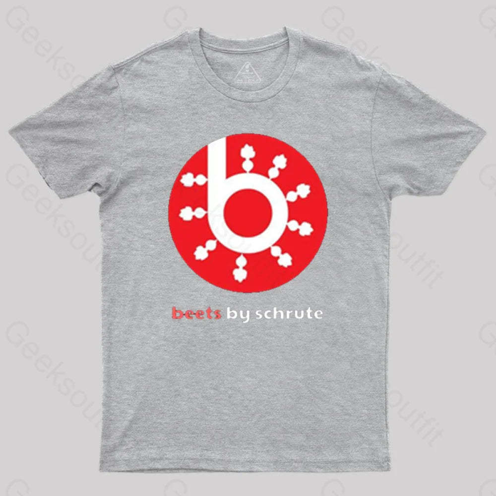 Beets By Schrute T-Shirt Grey / S