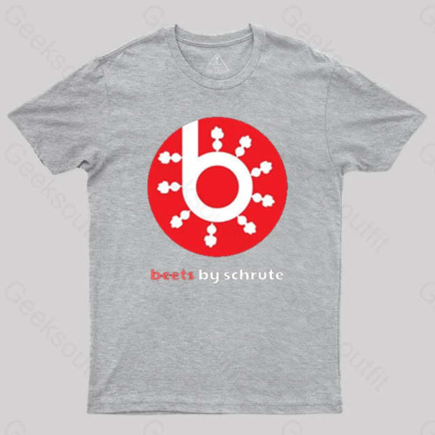 Beets By Schrute T-Shirt Grey / S