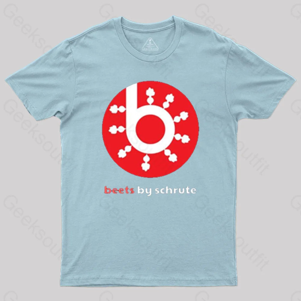 Beets By Schrute T-Shirt Light Blue / S