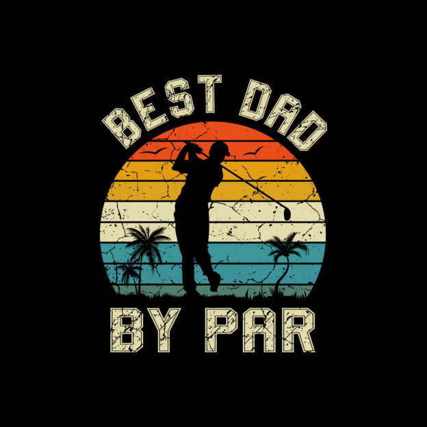 Best Dad By Par Geek T-Shirt