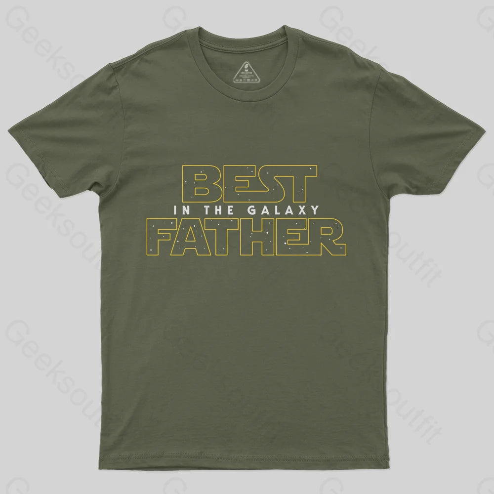 Best Father in the Galaxy T-Shirt-Geeksoutfit-Father's Day,geek,Star Wars,t-shirt