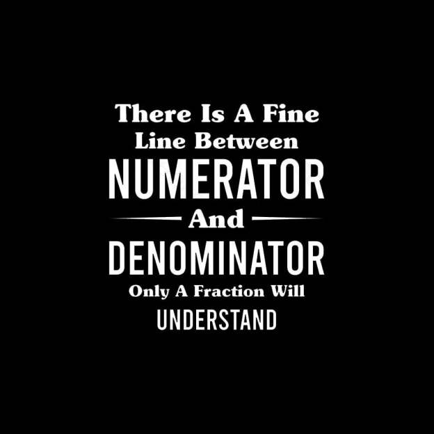 Between Numerator And Denominator Nerd T-Shirt