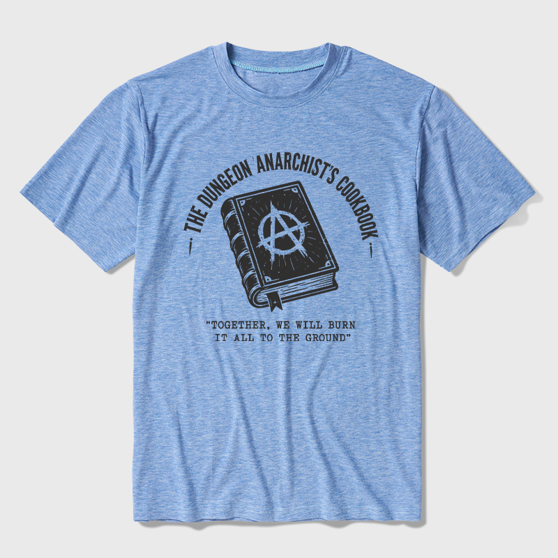 Dungeon Anarchist's Cookbook Ultra Soft Heather Tee