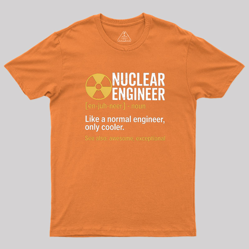 Nuclear Engineering Radioactive Chernobyl Geek T-Shirt