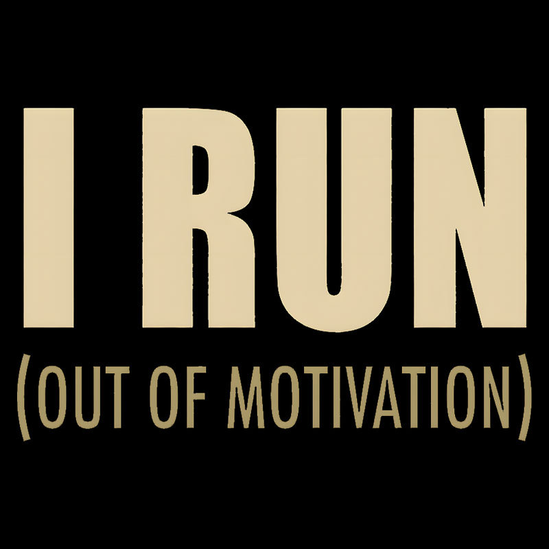 I Run (Out of Motivation) Geek T-Shirt