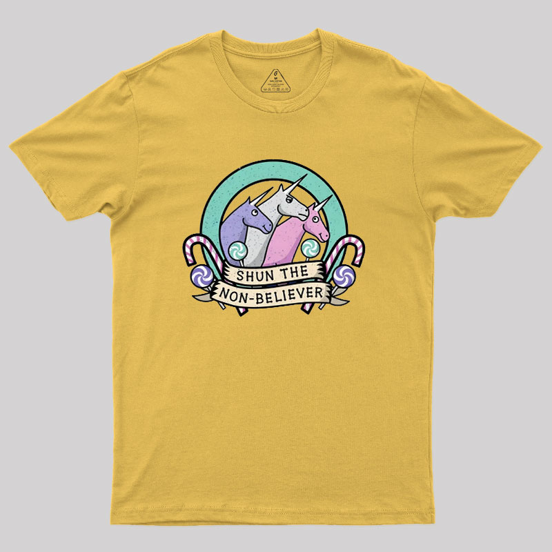 Shun the Non-Believer Geek T-Shirt