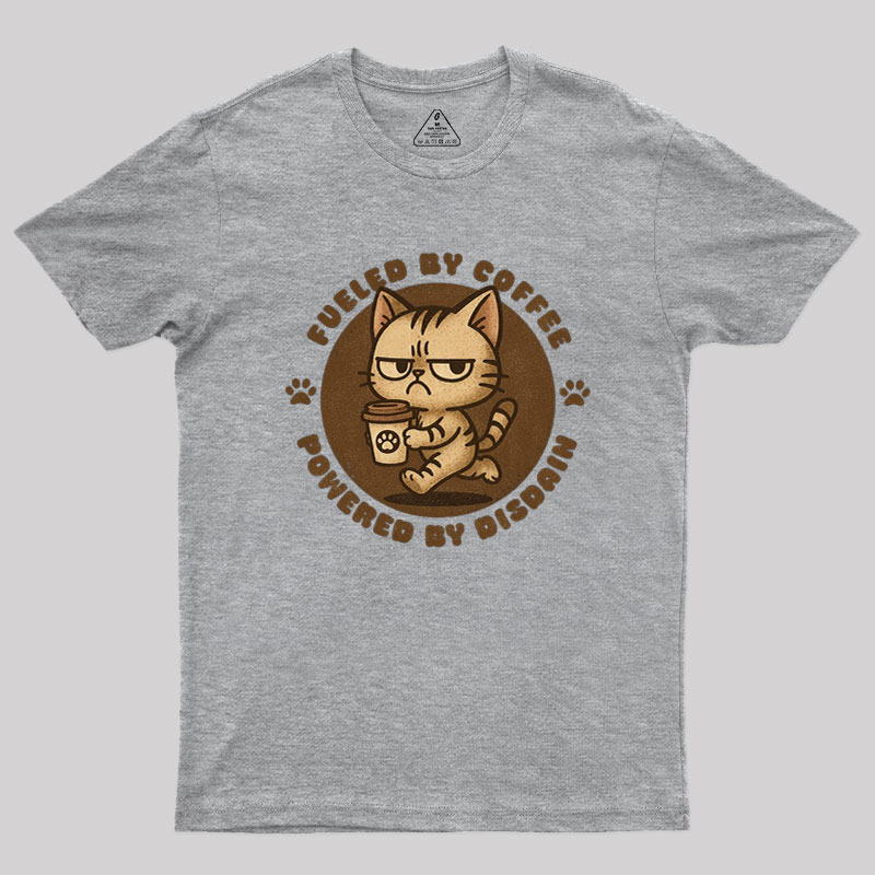 Fueled By Coffee Geek T-Shirt