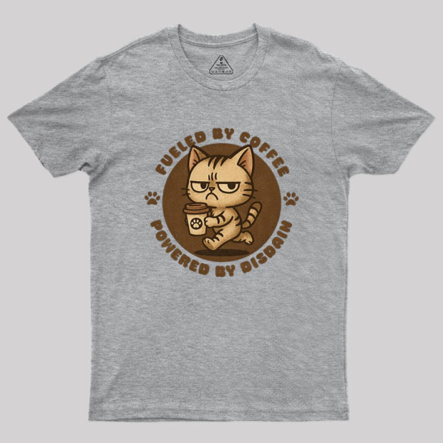 Fueled By Coffee Geek T-Shirt