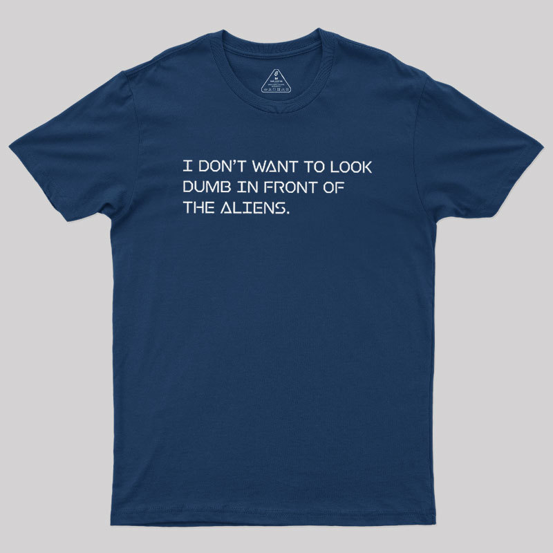 Alien Etiquette Geek T-Shirt