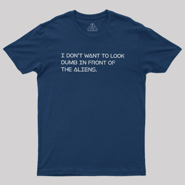 Alien Etiquette Geek T-Shirt