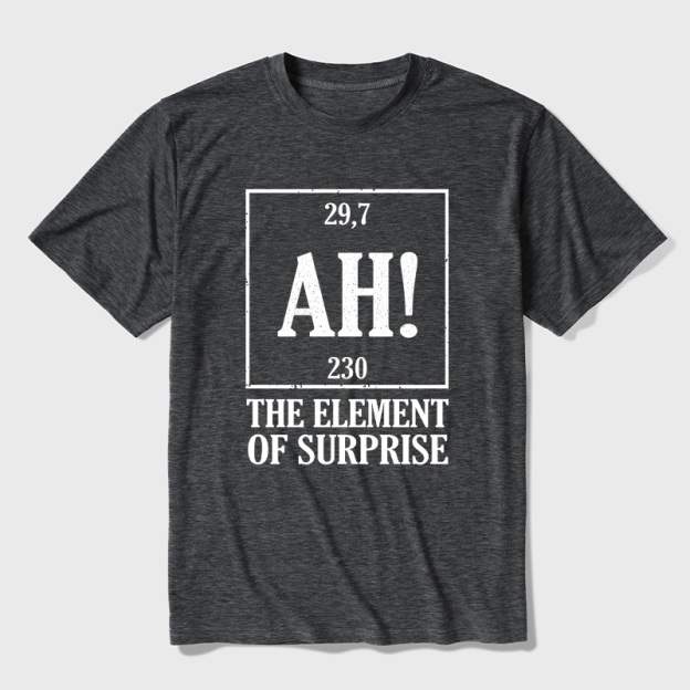 The Element Of Surprise Ultra Soft Heather Tee