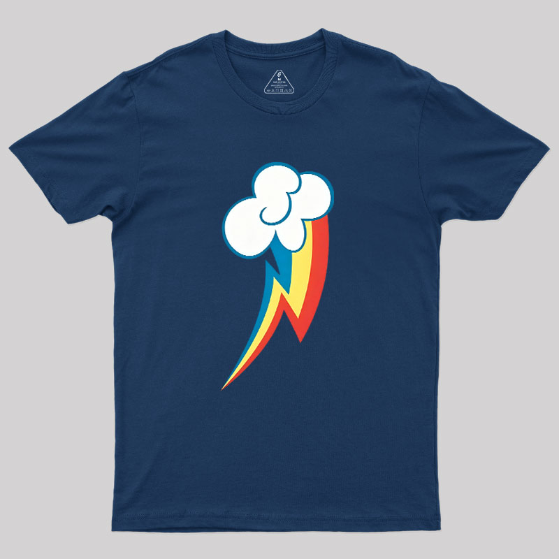 Rainbow Cloud Geek T-Shirt