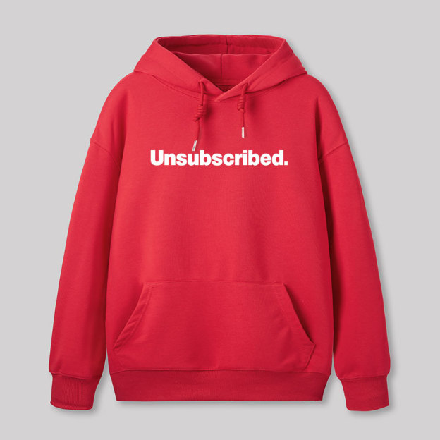 Unsubscribed Geek Hoodie