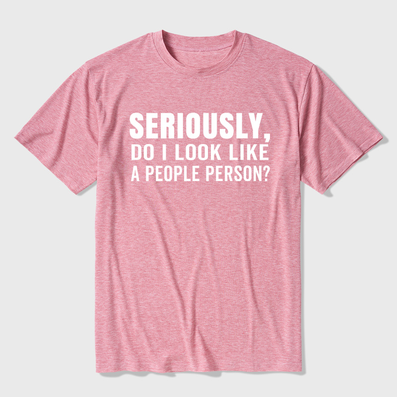 Not a People Person Ultra Soft Heather Tee