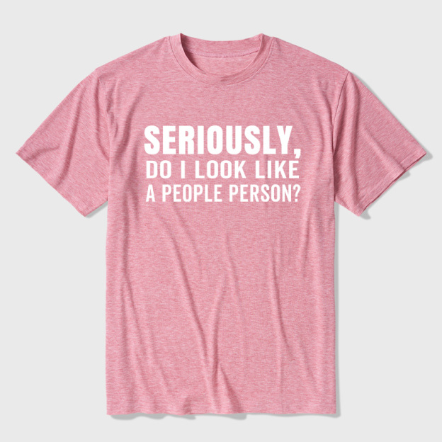 Not a People Person Ultra Soft Heather Tee