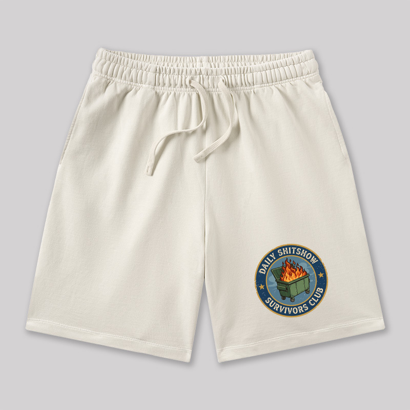 Daily Shitshow Geeky Washed Shorts