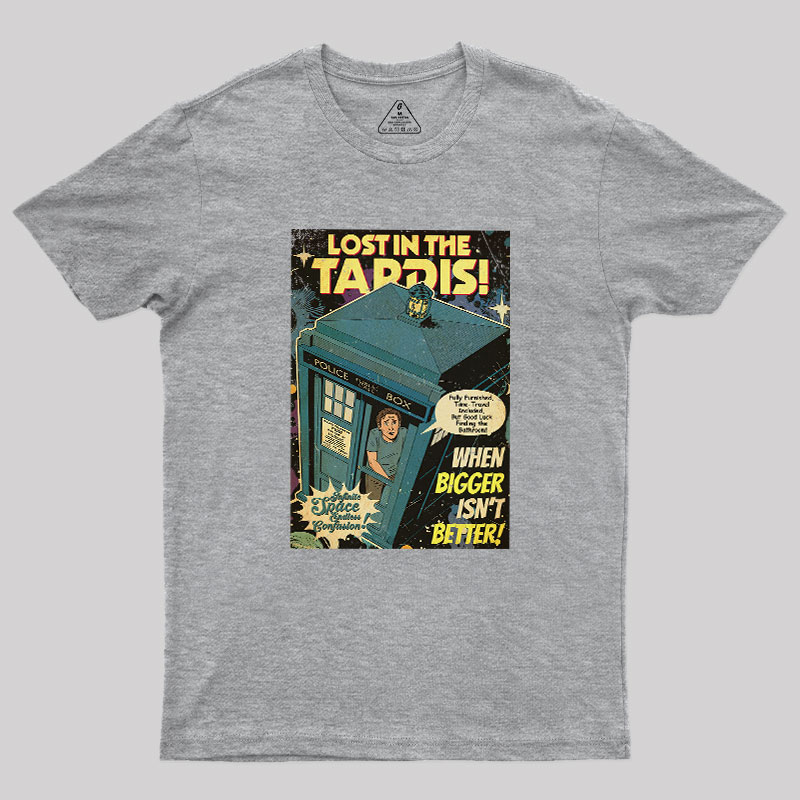 Lost in the TARDIS Geek T-Shirt