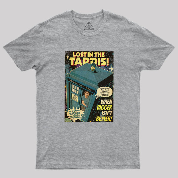 Lost in the TARDIS Geek T-Shirt
