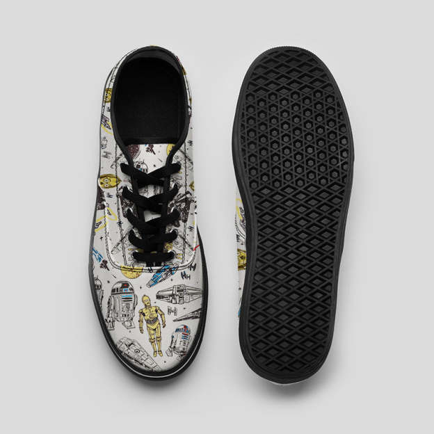 RoboGalaxy Geek Canvas Shoes