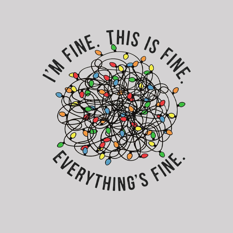 I am Fine Geek T-Shirt