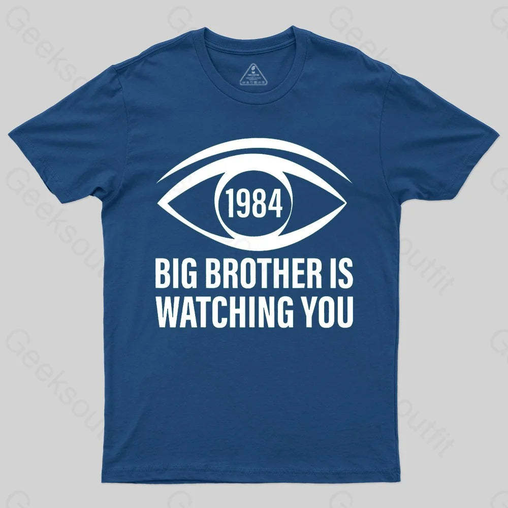 Big Brother is Watching You (George Orwell, 1984) T-shirt - Geeksoutfit