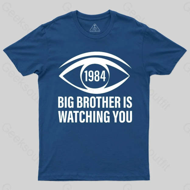 Big Brother is Watching You (George Orwell, 1984) T-shirt - Geeksoutfit
