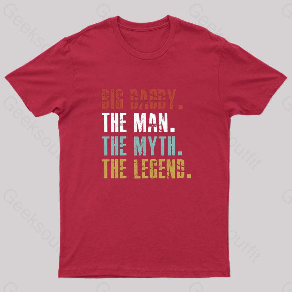 Big Daddy Geek T-Shirt Red / S