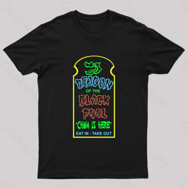 Big Trouble In Little China Geek T-Shirt Black / S