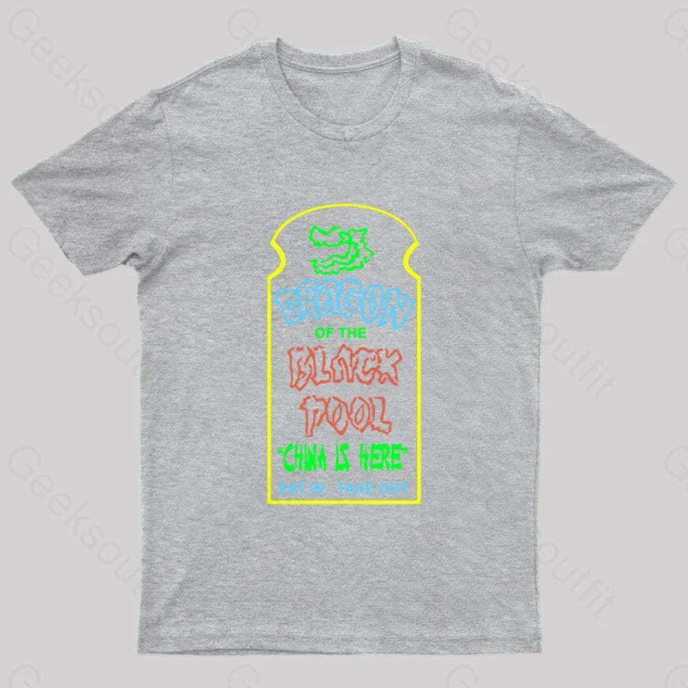 Big Trouble In Little China Geek T-Shirt Grey / S