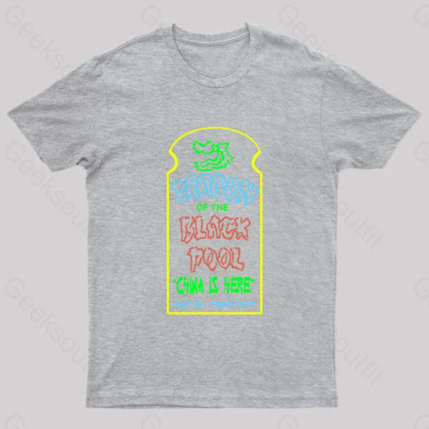 Big Trouble In Little China Geek T-Shirt Grey / S