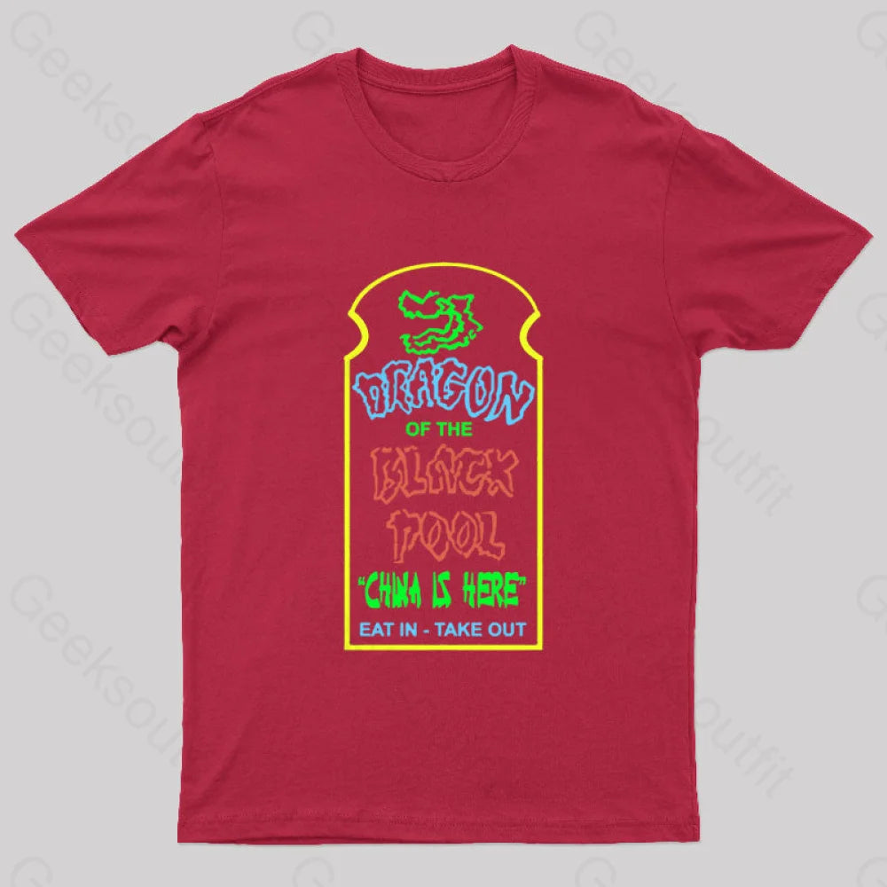 Big Trouble In Little China Geek T-Shirt Red / S