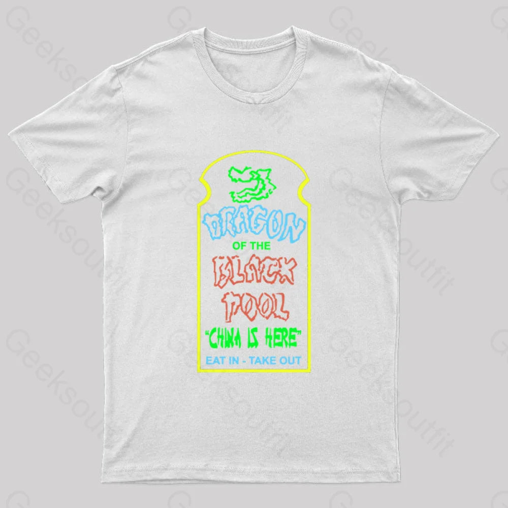 Big Trouble In Little China Geek T-Shirt White / S