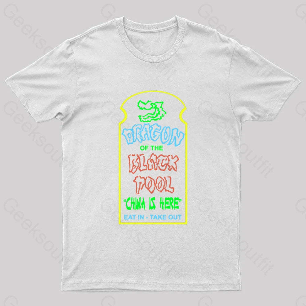 Big Trouble In Little China Geek T-Shirt White / S