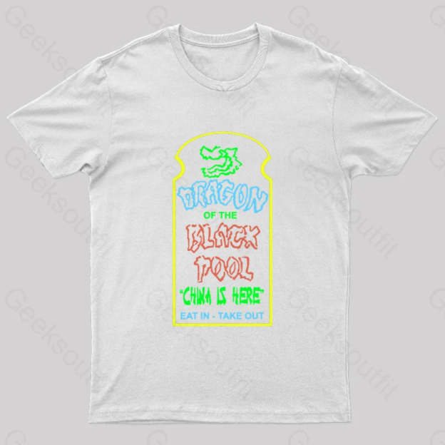 Big Trouble In Little China Geek T-Shirt White / S