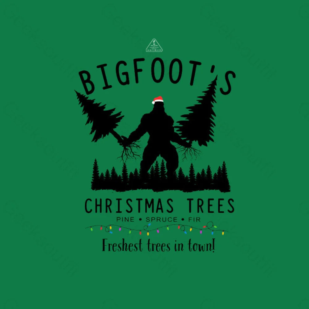 Bigfoot’s Christmas Trees T-Shirt