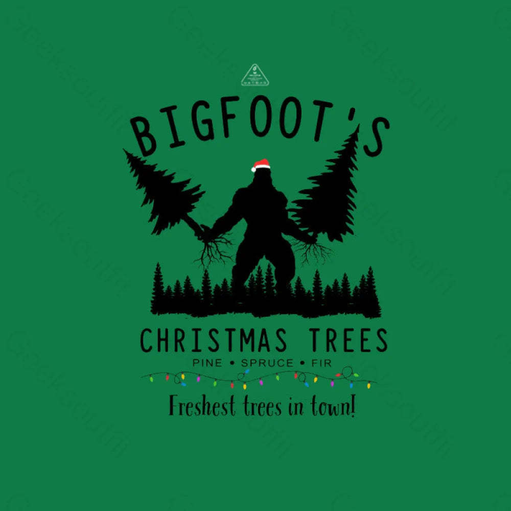 Bigfoot’s Christmas Trees T-Shirt