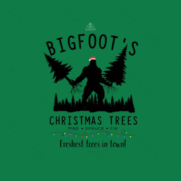 Bigfoot’s Christmas Trees T-Shirt