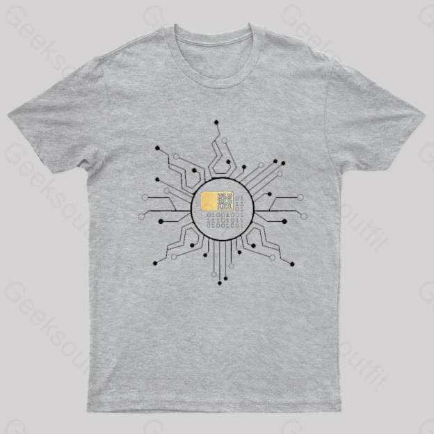 Binary Geek T-Shirt Grey / S