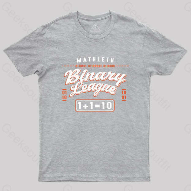 Binary League T-Shirt Grey / S Yc