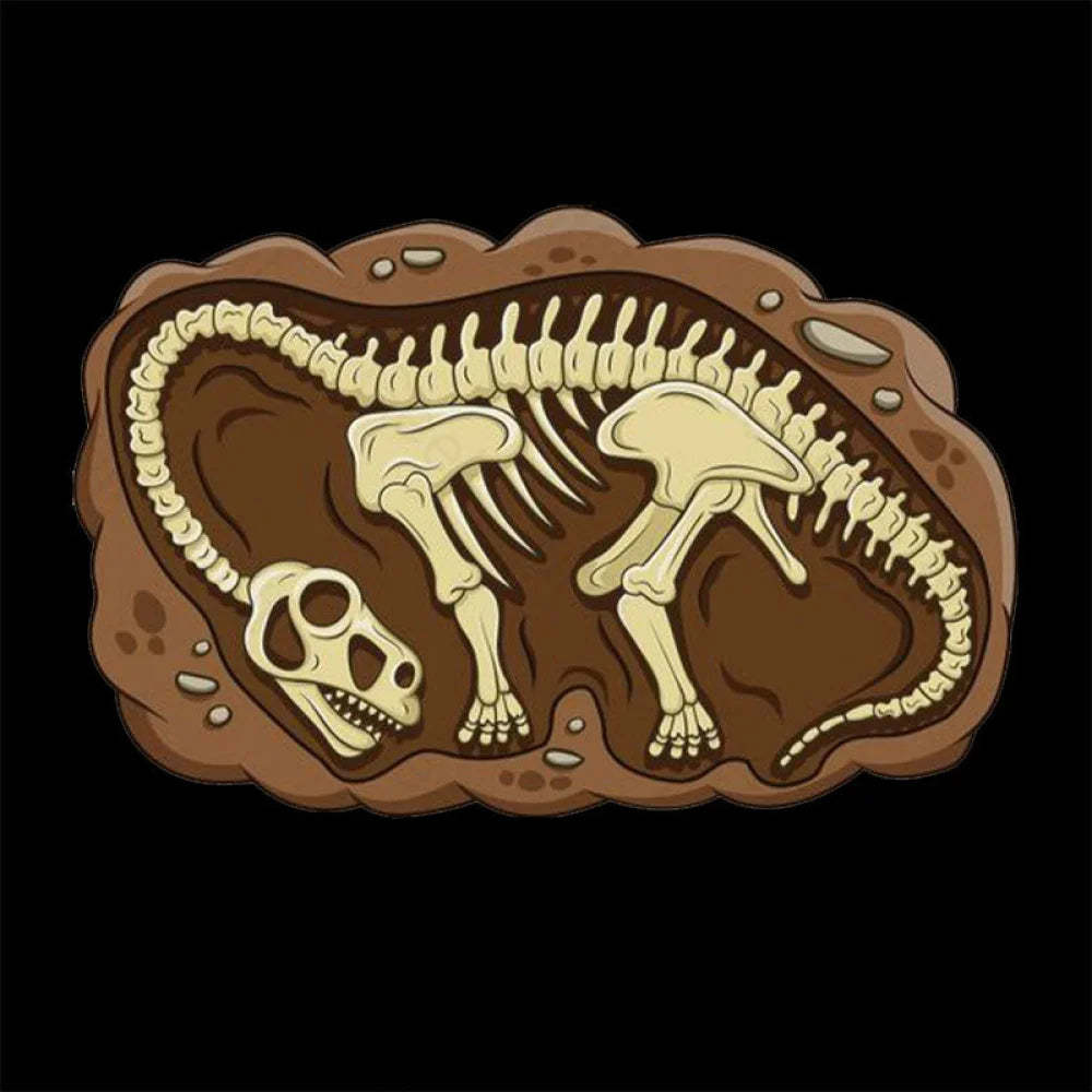 Biology Dinosaur Fossils Geek T-Shirt