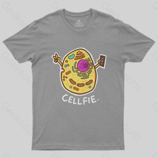 Biology pun shirts Cell-Fie T-Shirt - Geeksoutfit