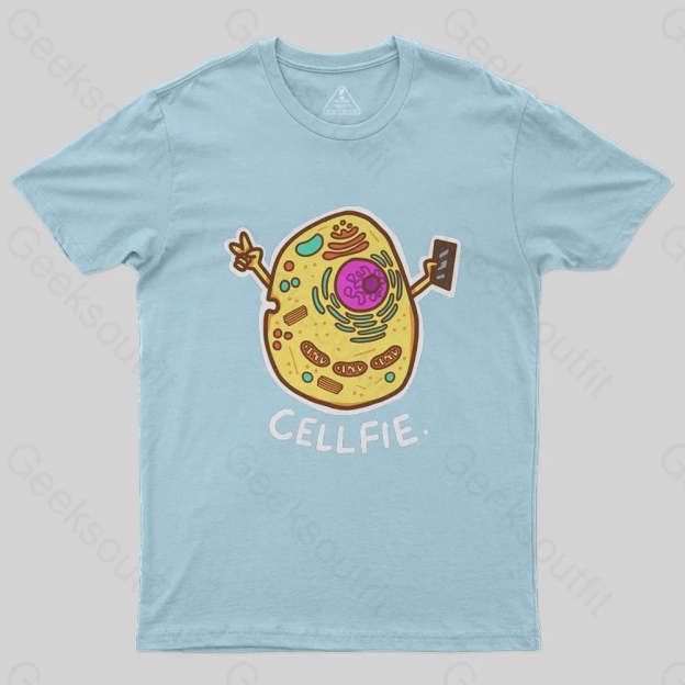 Biology pun shirts Cell-Fie T-Shirt - Geeksoutfit